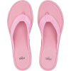 fendi FLATFORM Pink suede sandals - Platformy - 