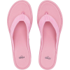 fendi FLATFORM Pink suede sandals - Platforms - 