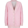 fendi Pink embossed viscose cardigan - Кофты - 