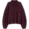 fine-knit sweater with wool content - Pullovers - 