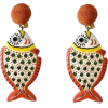 fish earrings - Серьги - 