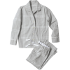 flannel grey & white pajama - Пижамы - 