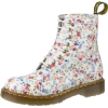 floral combat boots - Botas - 
