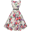 floral dress - Dresses - 