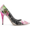 floral-print satin pumps - Klasične cipele - $1,085.00  ~ 931.89€