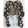 floral and denim outfit - フォトアルバム - 