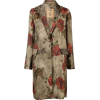 floral coat - Chaquetas - 