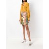 floral jacquard metallic skirt - Skirts - 