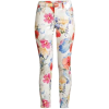 floral jeans - ジーンズ - 