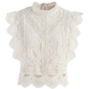 floral lace blouse - Camisas - 