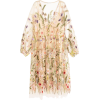 floral lace dress - sukienki - 