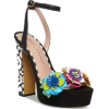 floral sandals - 凉鞋 - 