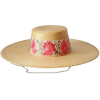 floral straw hat - Hat - 
