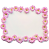 flower paper border - Рамки - 