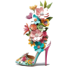 flower shoes - Klasični čevlji - 