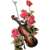 flower violin music plant  - Предметы - 