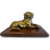 french 1920s mastiff sculpture - Articoli - 