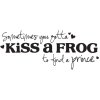 frog prince kiss - Tekstovi - 