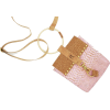 funkyLab Light Pink Anaconda Fashion Bag - Kleine Taschen - $165.00  ~ 141.72€