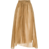 gathered front skirt - Skirts - 