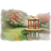 geisha garden - Illustrations - 