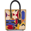 geometric 1960-70s colorblock fabric bag - Сумочки - 
