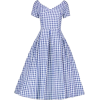 gingham summer dress - sukienki - 