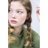 girl braids natural makeup - My photos - 