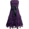 Dresses Purple - sukienki - 