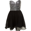 Dresses Silver - Kleider - 