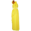 Dresses Yellow - Haljine - 