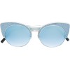 glitter cat eye sunglasses - Темные очки - 