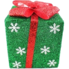 glitter snowflake christmas box - Artikel - 