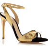 golden sandals4 - Sandale - 