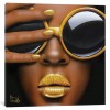 gold lips - People - 