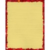 gold paper with red glitter border - Frames - 