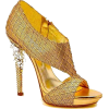 gold shoes - Sandalias - 