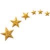 gold stars - 饰品 - 