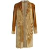 gold velvet coat - Jaquetas e casacos - 