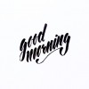 good monring text - イラスト用文字 - 