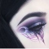 gothic eye makeup - Persone - 