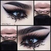 gothic eye makeup - Ludzie (osoby) - 