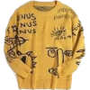 graphic sweater - Puloverji - 