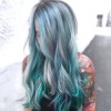 gray blue hair - 发型 - 