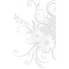 gray floral background - Fundos - 