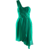 Green Dress - Obleke - 