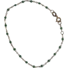 green beaded necklace - Halsketten - 