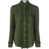 green blouse2 - Long sleeves shirts - 