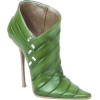 green booties - Čizme - 