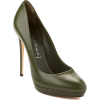 green classic shoes - Классическая обувь - 
